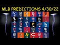 FREE MLB PICKS & PREDICTIONS 4 30 22