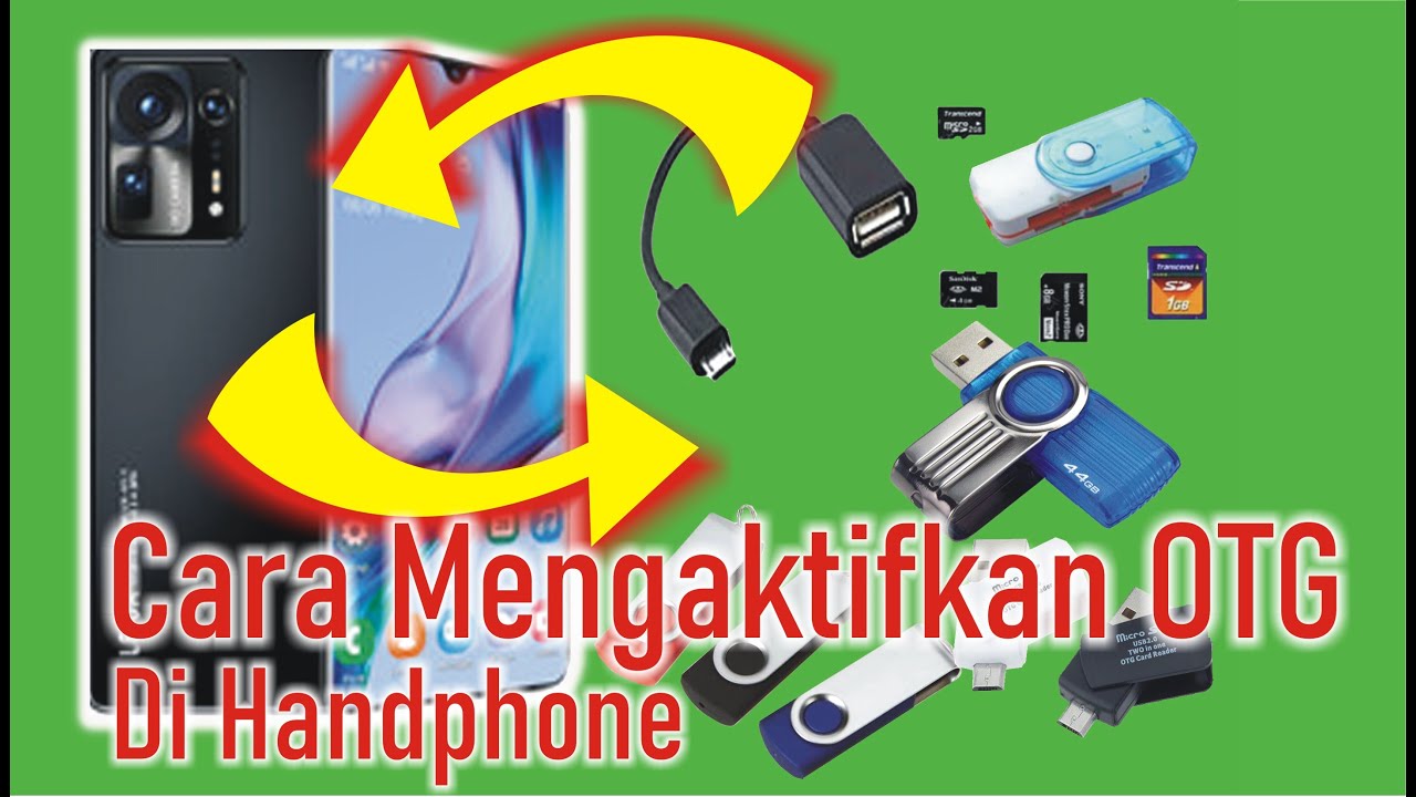 CARA MENGAKTIFKAN OTG DI HP - YouTube