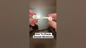 How To Charge Airpods Wirelessly Shorts 