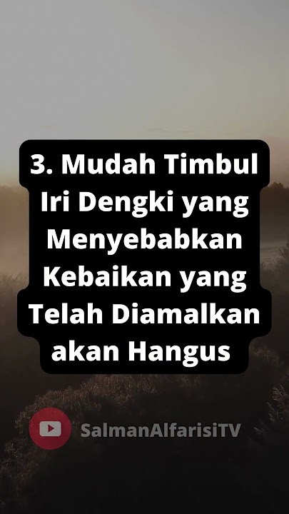 Kerugian Bagi Pendendam #islam #dendam #ceramahsingkat
