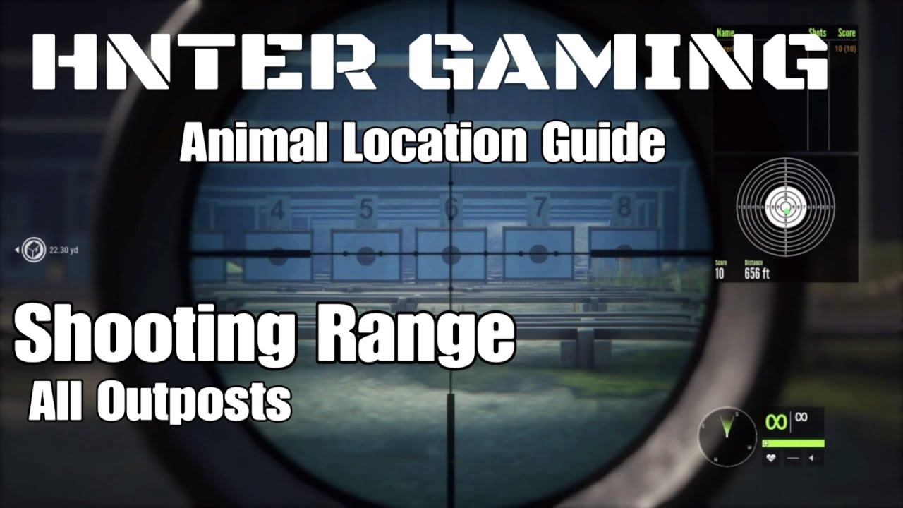 the hunter call of the wild shooting range map the hunter call of the wild shooting range map