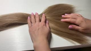 Лентирование волос для наращивания волос