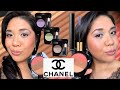 Chanel les beiges healthy glow sunkissed powder medium coral deep rose gold mascara eyeshadows