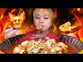 Mukbang cireng kuah pedas hot jeletot