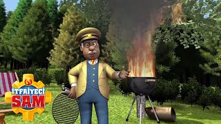 Mangalda Ateş İtfaiyeci Sam Resmi Çizgi Film