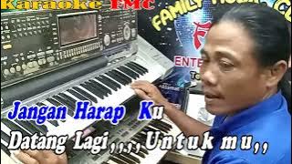Tiada Lagi (Mana Lagi) By D`Mercys | Versi Remik Manual || KARAOKE KN7000 FMC