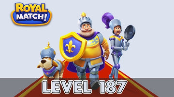 Royal Match Level 187 (No Boosters)