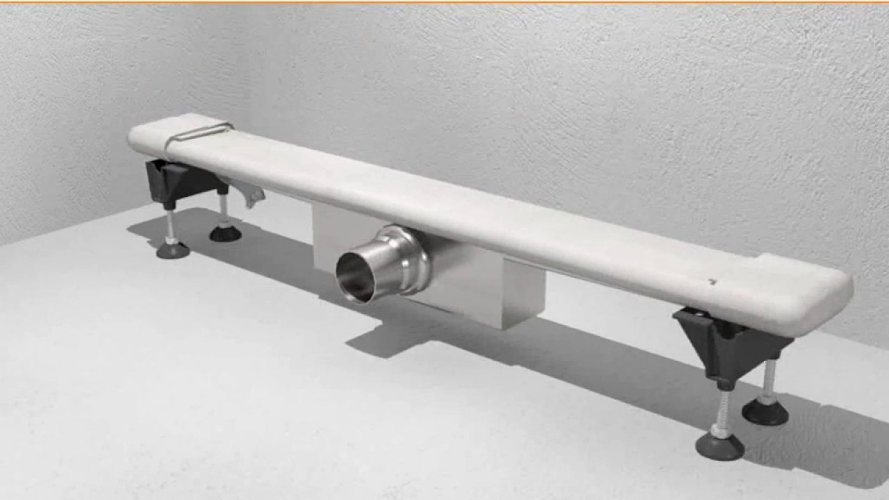 Easy Drain Compact FF douchegoot plaatsen YouTube