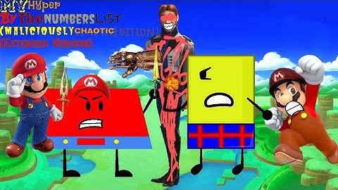 My Penultimate By The Numbers List (Maliciously Chaotic Edition) (Extended Version)