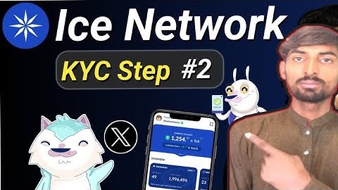 Ice Network KYC Step #2  Ice Network Account Kyc Verification Completed how to ice network KYC step2