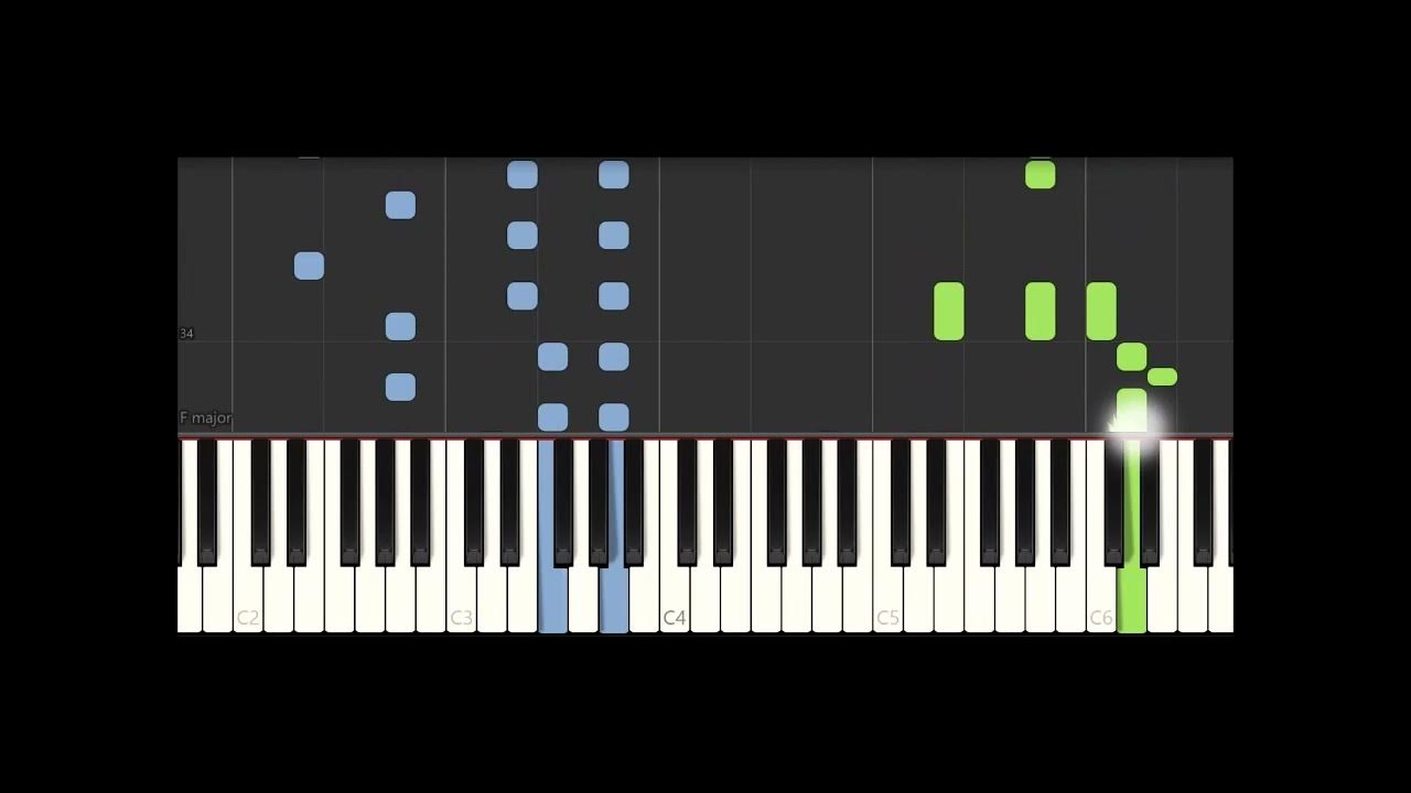 Three Dog Night Show Must Go On (Piano Solo) Synthesia YouTube