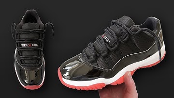 HOW TO LACE JORDAN 11 LOW | AIR JORDAN 11 LOW LOOSE LACE STYLE