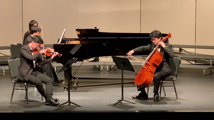 Schumann Piano Trio No.1-- Performed By Jeunehomme...