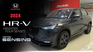 2024 Honda HR-V 1.5 V CVT Turbo Honda Sensing Full In-Depth Review | Walkaround | Meteoroid Gray