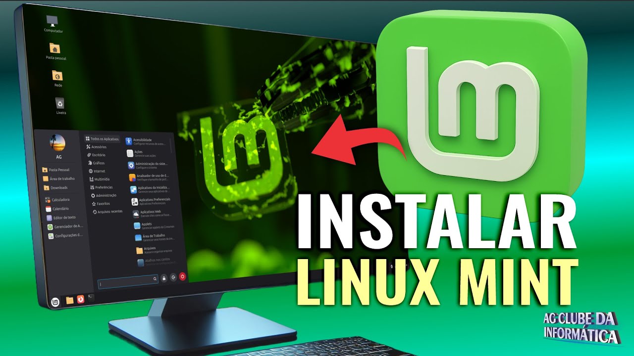 Como Instalar o Linux Mint 22.3 no PC ou Notebook - YouTube