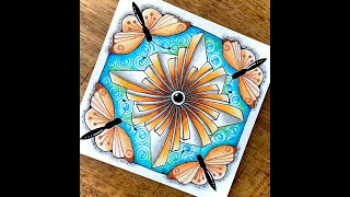 Where the Butterflies Are  A Zentangle Inspired Class