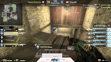 CS:GO Pro adreN Tips - EnVyUs Happy lurking on de_cbble