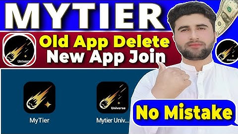 MyTier Old Mining App Delete? | MyTier New App Available Play Store | Rizwan Baloch