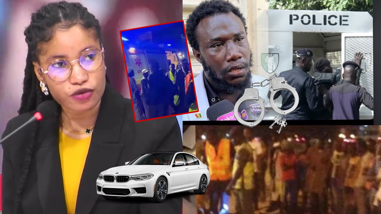 «Azoura da Mbeuk nit Daw ? Arrêté par la police et les sapeurs-pompiers sur les lieux..