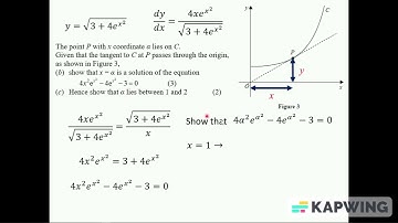 p3 IAL jan 2023 q9 numerical solutions