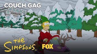 Christmas Episode Opening Titles Couch Gag | Season 29 Ep. 9 | THE SIMPSONS Christmas Episode Opening Titles Couch Gag | Season 29 Ep. 9 | THE SIMPSONS
