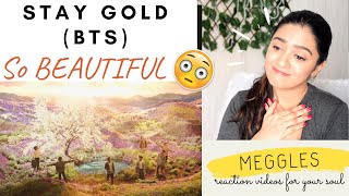 This is too BEAUTIFUL | Stay Gold (BTS) MV Reaction | meggles