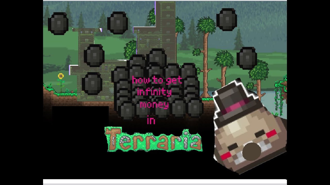 How to get infinite money on Terraria. YouTube