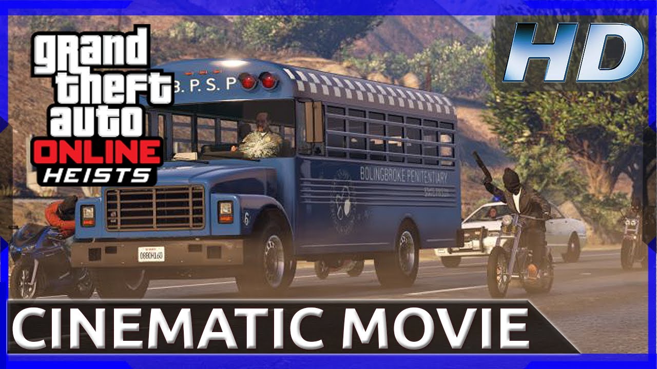 GTA 5 - The Prison Break  [Rockstar Editor Movie] HD