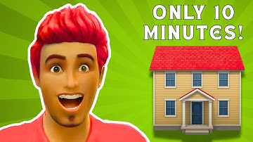 10 MINUTES to Build an Entire House… Can I Do It?