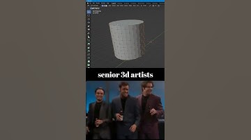 junior vs senior 3d artists #3d #blender3ddesign #blender #3ddesign #animation #memes #design