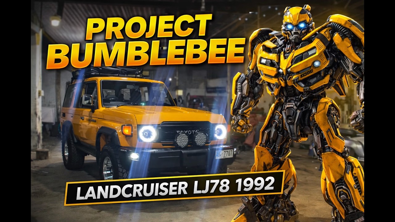 Project Bumblebee PROJECT BUMBLEBEE is here | 30+ YEARS OLD LANDCRUSIER RESTORATION ...