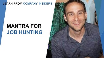 Tips For Job Hunting| By Mike Wolford