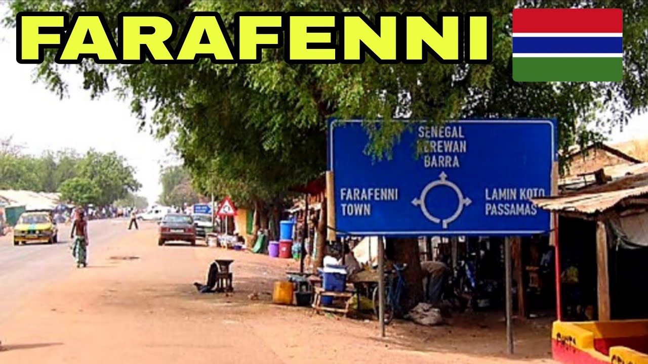 Gambia’s Final Town Before Senegal | Farafenni Road Tour | Gambia’s Key Border Town Road Trip Africa