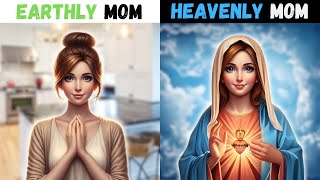 Hail Mary Prayer EXPLAINED for kids with a craft!