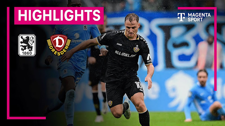 TSV 1860 München - Dynamo Dresden | Highlights 3. Liga | MAGENTA SPORT