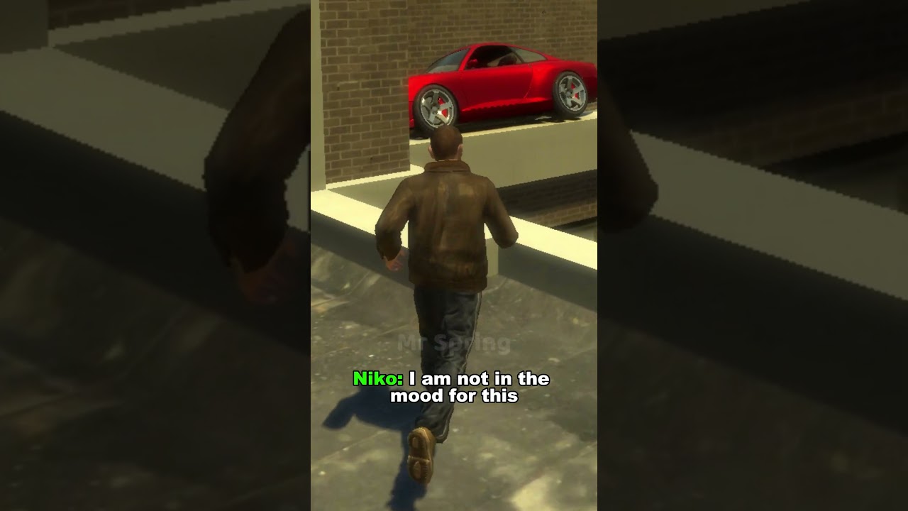 IF YOU TRY TO GET INTO A CAR IF THERE'S A GAP IN GTA GAMES