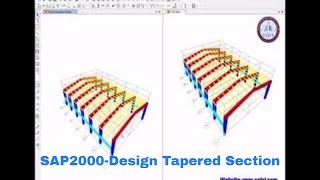 SAP2000-Design Tapered Section-01 screenshot 2