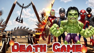 Hulk vs Spiderman vs Venom in Death Game | 3D animated series EP:87
