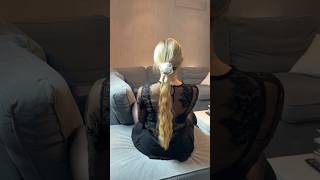 EASY & STYLISH PONYTAIL | Chic Date Night Outfit | UPDOS Fashion hairstyle fashion outfit hair
