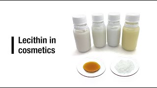 Lecithin in cosmetic formulas