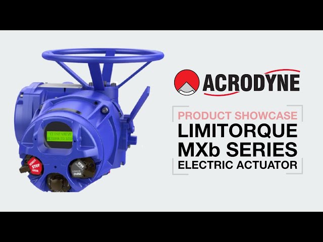Coming's soon the new Limitorque MXb Electric Actuator