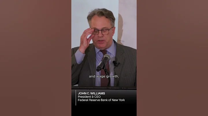 John C. Williams, President & CEO of the Federal Reserve Bank of New York