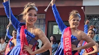 💃 Bellas Cachiporristas de DELTA MUSIC BAND 💫 Desfile de Cojutepeque 2024