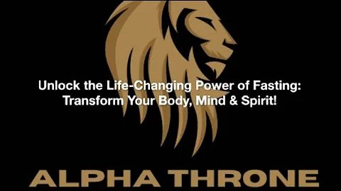 Unlock the Life-Changing Power of Fasting: Transform Your Body, Mind & Spirit!
