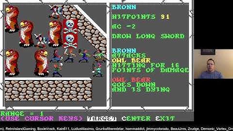 Previous Live Stream of AD&D Curse of the Azure Bonds (Iron Man/3 Paladins, 3 Rangers) - Part 4