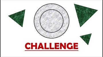 Challenge: Concentric Circles and Equilateral Triangles