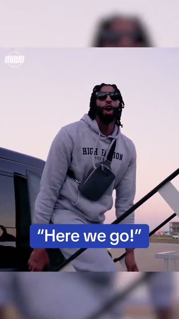 AD is hyped for his next chapter in Dallas to begin ? (via @dallasmavs/TT)
