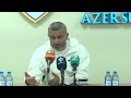 Baş məşqçimiz Qurban Qurbanovun "Qəbələ" ilə oyundan sonra fikirləri