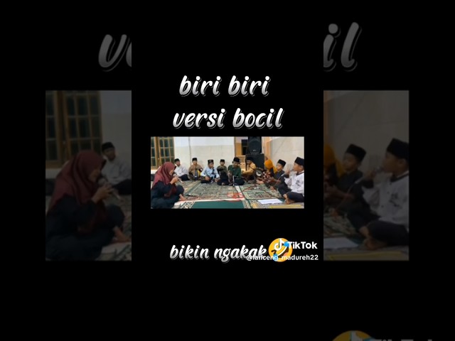 Bikin ngakak sholawat biri biri class=