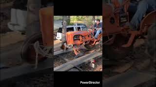 Trailer load FAIL . allischalmers b pitman fix #mechanic #farming #diy #farmtrailer